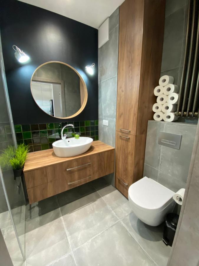 Ferienwohnung Apartament Delux Przy Wisle Krakau Exterior foto