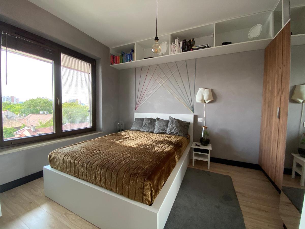 Ferienwohnung Apartament Delux Przy Wisle Krakau Exterior foto