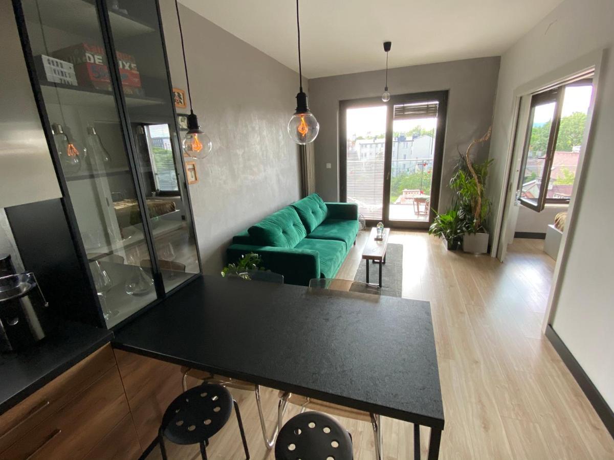 Ferienwohnung Apartament Delux Przy Wisle Krakau Exterior foto