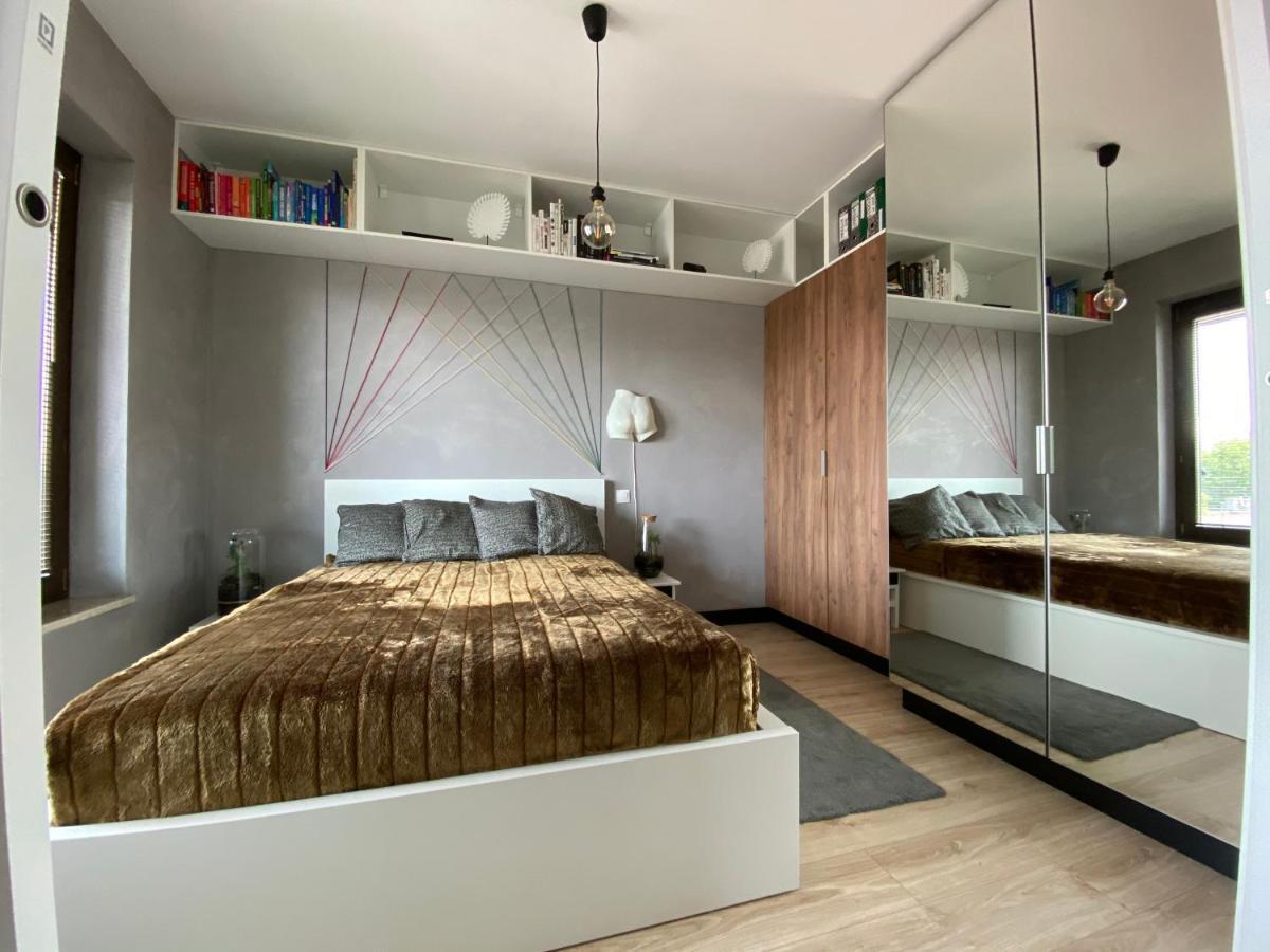 Ferienwohnung Apartament Delux Przy Wisle Krakau Exterior foto