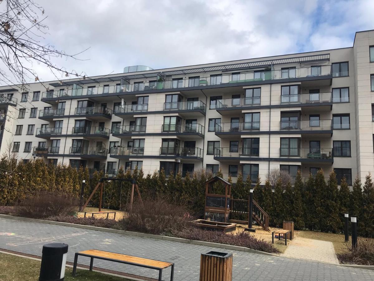 Ferienwohnung Apartament Delux Przy Wisle Krakau Exterior foto