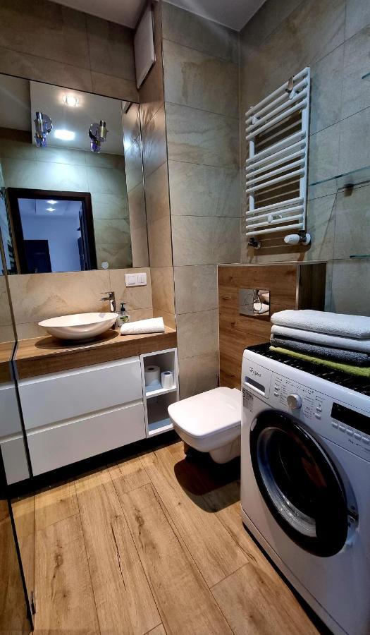 Ferienwohnung Apartament Delux Przy Wisle Krakau Exterior foto