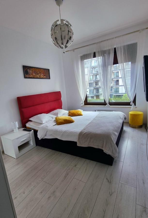Ferienwohnung Apartament Delux Przy Wisle Krakau Exterior foto